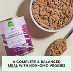 Open Farm Canned Dog Food, Paté for Complete & Balanced Nutrition, Grain-Free and Legume-Free, Chicken & Salmon Recipe, 12.5oz Cans (Pack of 12)