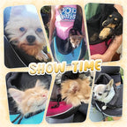 Upgraded Breathable Mesh Dog Sling Carrier for Small Dogs & Cats Up to 10 lbs- Detachable Hard Bottom, Adjustable Strap & Large Pocket - Hands-Free Pet Carrier for Travel Walking Hiking (Black Size S)