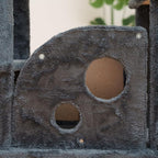 Cat Tree 67in Cat Tower Scratching Post for Cats Tree Tower Furniture for Cats with Various Houses Various Levels with Cheese Design (Dark Gray)