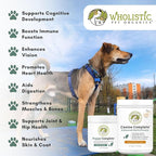 Wholistic Pet Organics Canine Complete - Dog Multivitamin Powder - 2 Lb - Daily Dog Vitamins and Supplements for Homemade Food - Immune System, Skin, Coat & Overall Health - Small and Large Breed