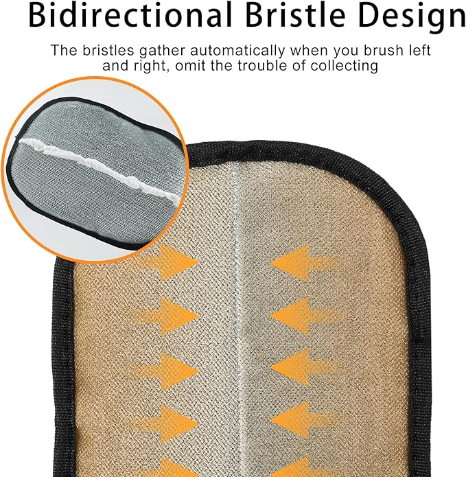 4 Pack Pet Hair Removal Glove, 2025 Washable Reusable Electrostatic Gloves Pet Hair for Cat and Dog, with Electrostatic Tech, for Carpet, Couch, Furniture