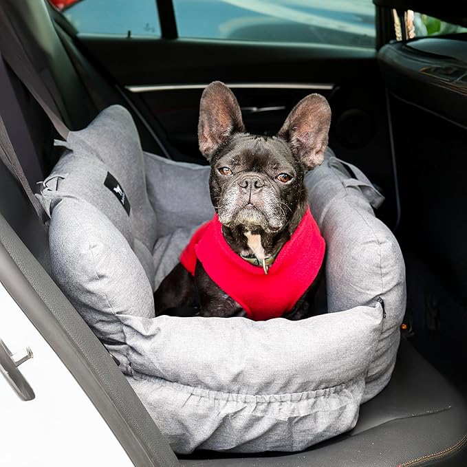 JACKO & CO - Fleece Vest Sweater with Leash Ring - Soft Lightweight Breathable for Puppies Small Medium Dogs, Kitten, Cats, Chihuahua - Warm for Fall/Autumn/Winter (Red, X-Small 2-4lbs)