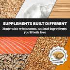 Cat Hairball Support Crunchy & Creamy Chews, Hairball Remedy Cat Treats, Furball Treatment, Supports Skin & Coat, Digestion, Vitamins & Hairball Medicine, Chicken (90-Day Supply)