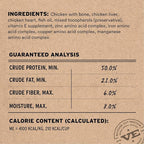 Vital Essentials Freeze-Dried Raw Chicken Meal or Mixer Dog Food Crunchy Mini Nibs, 25 oz