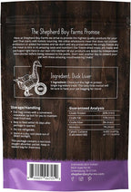 Freeze Dried Dog and Cat Treats, Duck Liver, All Natural Single Ingredient Freeze-Dried Dog Treat & Snacks, Made in USA, High Protein, Essential Nutrition of Raw Food, 3oz