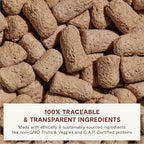 Open Farm, RawMix Freeze Dried Raw Morsels, Dog Food Topper & Meal Mixer, High Protein & Bone Broth Infused with 95% Real Meat, Organs & Bones, Front Range Recipe with Beef, Pork & Lamb, 13.5oz Bag