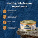 Blue Buffalo Wilderness Wild Delights Minced Natural Wet Cat Food, Chicken & Turkey in Tasty Gravy, 5.5-oz. Cans, 24-Pack