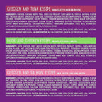 Stella & Chewy's Carnivore Cravings Purrfect Paté - Premium Grain-Free Wet Cat Food - 6 Flavor Variety Pack - High Protein with Bone Broth - Perfect for Picky Eaters - 2.8oz Cans (24 Pack)