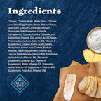 Blue Buffalo Wilderness Wild Delights Minced Wet Cat Food, High-Protein & Grain-Free, Made with Natural Ingredients, Chicken & Trout Recipe in Tasty Gravy, 5.5-oz. Cans (24 Count)