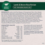 Natural Balance Limited Ingredient Adult Dry Dog Food with Healthy Grains, Lamb & Brown Rice Recipe, 4 Pound (Pack of 1)