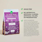Open Farm, Grain-Free Dry Dog Food for Senior Dogs, Complete & Balanced Kibble to Support Joints & Mobility, Sustainably & Ethically Sourced Ingredients, Chicken & Turkey Recipe for Seniors, 4lb Bag