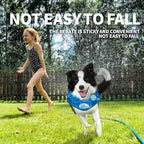 ALL FOR PAWS Dog Cooling Bandana, Cooling Bandanas for Medium Dogs, Ice Dog Bandanas, Cooling Neck Wraps for Dogs, Chill Out Blue Neck Cooler (M)