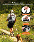 Portable Dog Water Bottle Bowl - 95 oz Travel Water Bowl Dispenser for Dogs Leak Proof, Suitable for Large Pet Drinking, A Must Have for Outdoor, Camping, Walking, Beach, Hunting, and Other Scenes