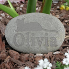 Cat Memorial Stone | Personalized Tribute for Cherished Cat | Heartfelt Engraved Cat Keepsake | Cat Loss Gift | Cat Sympathy Gifts | Cat Memorial Gift