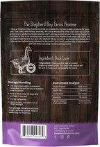 Freeze Dried Dog and Cat Treats, Duck Liver, All Natural Single Ingredient Freeze-Dried Dog Treat & Snacks, Made in USA, High Protein, Essential Nutrition of Raw Food, 8oz