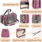 Mr. Pen- Pet Carrier, Pink, Soft-Sided Cat & Dog Carrier, Bag for Travel