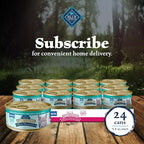 Blue Buffalo Wilderness Wild Delights Minced Wet Cat Food, High-Protein & Grain-Free, Made with Natural Ingredients, Chicken & Trout Recipe in Tasty Gravy, 5.5-oz. Cans (24 Count)