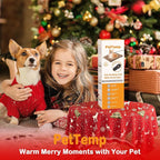 Upgraded Pet Heating Pad, 5 Adjustable Temperature & Timer, Electric Heated Dog Cat Bed for Winter, Auto Power-Off, Waterproof Chew-Resistant (S:16'' x 13'')