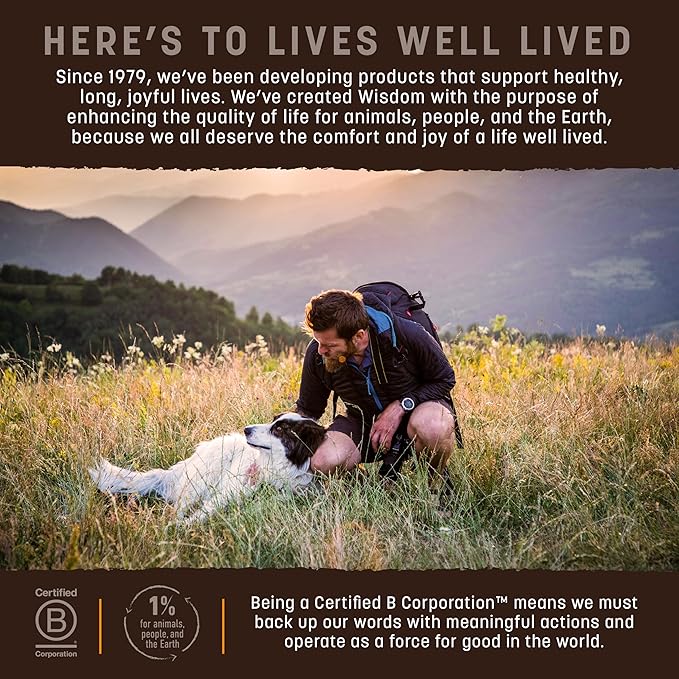 Earth Animal Wisdom Air Dried Dog Food | Chicken Recipe Premium Natural Dog Food | All Breeds & Ages | Made in The USA | 8 Pound Bag