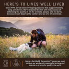 Earth Animal Wisdom Air Dried Dog Food | Chicken Recipe Premium Natural Dog Food | All Breeds & Ages | Made in The USA | 8 Pound Bag