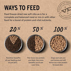 Vital Essentials Freeze-Dried Raw Beef & Salmon Meal or Mixer Dog Food Soft Nibs | 99% Beef, Salmon, Organs & Bone |14 oz