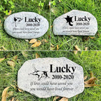 Zatanmulo Personalized Pet Memorial Stone, Garden Memorial Stone Personalized, Flying Squirrel Headstone, Flying Squirrel Tombstone, Memorial Plaque Outdoor, Garden Stepping Stone (Flying Squirrel)