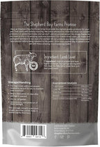 Freeze Dried Dog and Cat Treats, Lamb Liver, All Natural Single Ingredient Freeze-Dried Dog Treat & Snacks, Made in USA, High Protein, Essential Nutrition of Raw Food, 8oz