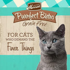 Merrick Purrfect Bistro Grain Free Natural Dry Cat Food For Adult Cats, Real Salmon And Sweet Potato Recipe - 4 lb. Bag