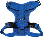 Voyager Escape-Proof Step-in Lock Cat Harness & 5ft Neoprene-Handle Leash Set All-Weather Mesh with Reflective Stitching for Small to Large Cats by Best Pet Supplies, Royal Blue, XXS