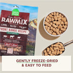 Open Farm, RawMix Freeze Dried Raw Morsels, Dog Food Topper & Meal Mixer, High Protein & Bone Broth Infused with 95% Real Meat, Organs & Bones, Front Range Recipe with Beef, Pork & Lamb, 13.5oz Bag