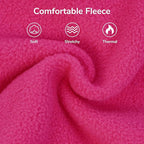 PUMYPOREITY Fleece Sphynx Cat Clothes, Warm Thick Cat Sweater, Soft Winter Coat for Hairless Cats, Cold Weather Pet Sweater for Dogs and Cats, Rosepink, XL