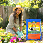 Nature's Mace Cat Mace, 22lb, Cat Repellent Granular Outdoor to Keep Cats Away, for Yard, Garden, Plants, Anti Cat Pee Deterrent, Training Tool, Animal Repellent, Safe Around People, Pets, Plants