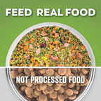 Dr. Harvey's Beef & Garden Veggies Dog Food, Human Grade Grain-Free Dehydrated Food for Dogs with Freeze-Dried Beef (5 Pounds)