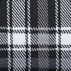 GAMUDA Small Dog Harness Collar and Leash Set, Step in No Chock No Pull Soft Mesh Adjustable Dog Vest Harnesses Plaid Reflective for Dogs Puppy Cats Kitten Rabbit (Black, S)