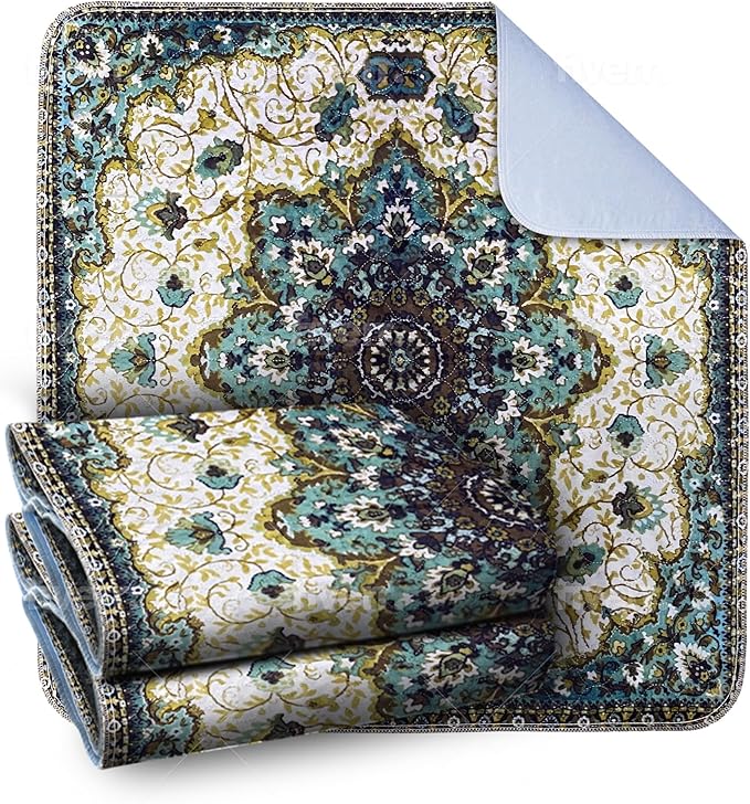 PUPIBOO Washable Pee Pads for Dogs and Cats - Super Absorbent Reusable Puppy Training Pads - 100% Waterproof, Leak-Proof & Non-Slip Whelping Pads for Pet Housebreaking