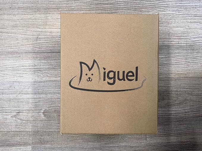 Miguel Self Warming Cat Bed for Indoor Cats, 30 x 20 inch Self Heating Pads for Outdoor Cat House, Non Electric Dog Pad Thermal for Small Dog, Washable Kitten Mat with Removable Cover (Gray,M)