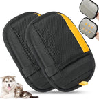 2 Pack Electrostatic Pet Hair Removal Gloves, 2025 New Upgrade Magic Brush Pet Hair Remover Tool, Washable Reusable Cats and Dogs Grooming Gloves for Laundry, Couch, Car Seat, Furniture