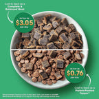 Farmland Traditions The Good List Air-Dried Dog Food, Premium Beef & Bone Broth for Dogs, Protein Rich & Grain-Free Nutrition, 2.2 Pound Bag