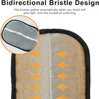 4 Pack Electrostatic Pet Hair Removal Gloves, 2025 New Upgrade Magic Brush Pet Hair Remover Tool, Washable Reusable Cats and Dogs Grooming Gloves for Laundry, Couch, Car Seat, Furniture