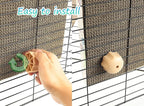 Cat Scratching Post for Cage 40X20CM, Cage Wall Mounted Cat Scratcher, Cardboard Scratcher, SCR-40X20CM-3.3CM