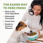 Dr. Harvey's Beef & Garden Veggies Dog Food, Human Grade Grain-Free Dehydrated Food for Dogs with Freeze-Dried Beef (5 Pounds)
