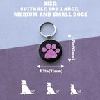 Personalized Dog Tags - Custom QR Code Pet ID Tags - Free Online Scan & Receive Instant Pet Location Alert Email