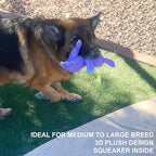 Jalousie Multipack Dog Squeaky Toys Strong Almost Indestructible, with Added Liner for Longer Play Dog Chew Toys (Medium to Large Breeds, 5 Pack Corduroy)