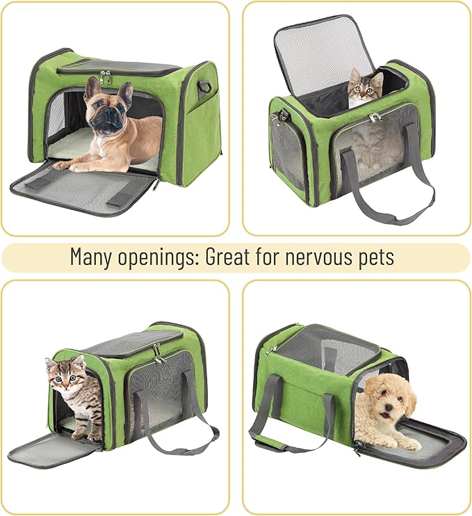 Mr. Pen- Pet Carrier for Cats & Dogs - Soft-Sided Travel Carrier Bag