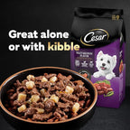 Cesar Wet Dog Food Home Delights & Classic Loaf in Sauce, Variety Pack, 3.5 oz. (36 Count, Pack of 1)