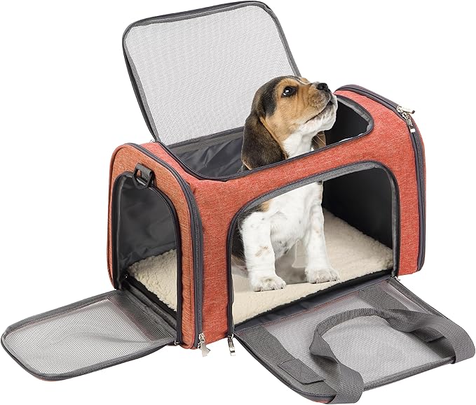 Mr. Pen Pet Carrier - Soft-Sided for Cats & Dogs, Bag & Travel Carrier