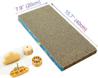 Cat Scratching Post for Cage 40X20CM, Cage Wall Mounted Cat Scratcher, Cardboard Scratcher, SCR-40X20CM-3.3CM