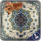 PUPIBOO Washable Pee Pads for Dogs and Cats - Super Absorbent Reusable Puppy Training Pads - 100% Waterproof, Leak-Proof & Non-Slip Whelping Pads for Pet Housebreaking