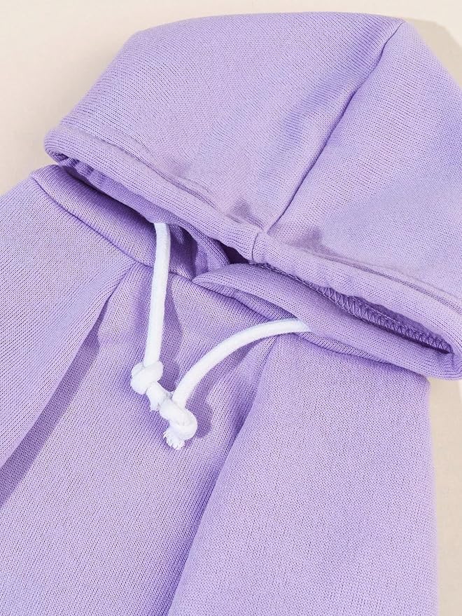 QWINEE Basic Dog Hoodie Sweatshirt Puppy Sweater Warm Cat Costumes Pet Clothes for Chihuahua Puppy Kitten Small Medium Dogs Mauve Purple Small