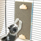 Cat Scratching Post for Cage, Cage Wall Mounted Cat Scratcher, Cardboard Scratcher, SCRC-40X30